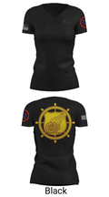 325 Transportation Company 58114820 Women's Short Sleeve V-neck Shirt - 21