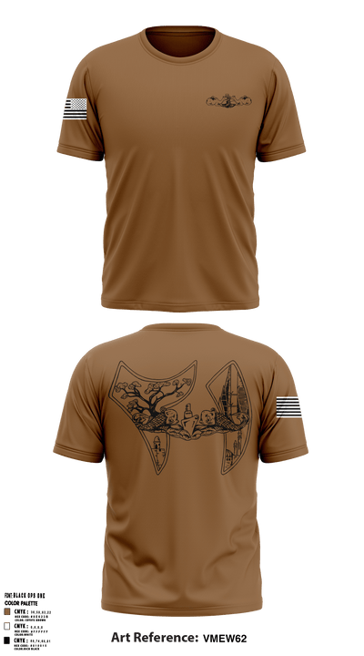 Submarine Squadron 21 907234 Short Sleeve Performance Shirt - 3