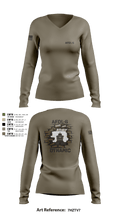 Dynamic 42906299 Women's Long Sleeve V-neck Shirt - 49