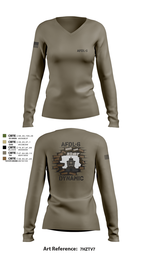 Women's Long Sleeve Vneck Shirt, , Navy, Teamtime, Team time, sublimation, custom sports apparel, team uniforms, spirit wear, spiritwear, sports uniforms, custom shirts, team store, custom team store, fundraiser sports, apparel fundraiser