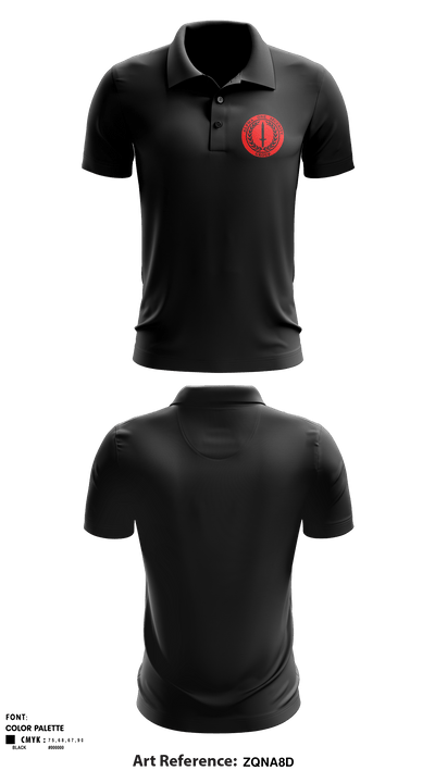 Alpha One Security Group 81233537 Short Sleeve Performance Polo - 4