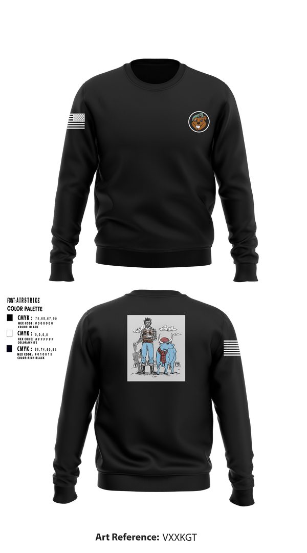 Crew Neck Sweatshirt, , Air Force, Teamtime, Team time, sublimation, custom sports apparel, team uniforms, spirit wear, spiritwear, sports uniforms, custom shirts, team store, custom team store, fundraiser sports, apparel fundraiser