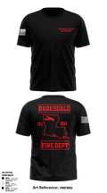Barksdale Air Force Base Fire Department 74370190 Short Sleeve Performance Shirt - 1