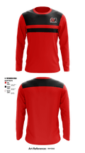 McCormick Middle School Cheer 3714957 Long Sleeve Performance Shirt - 1