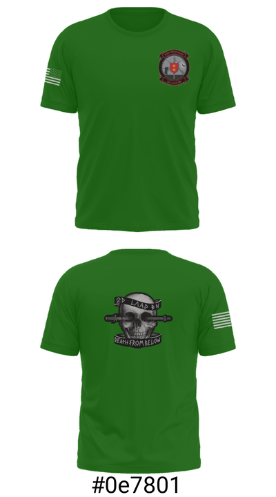 2nd LAAD 92672596 Short Sleeve Performance Shirt - 31