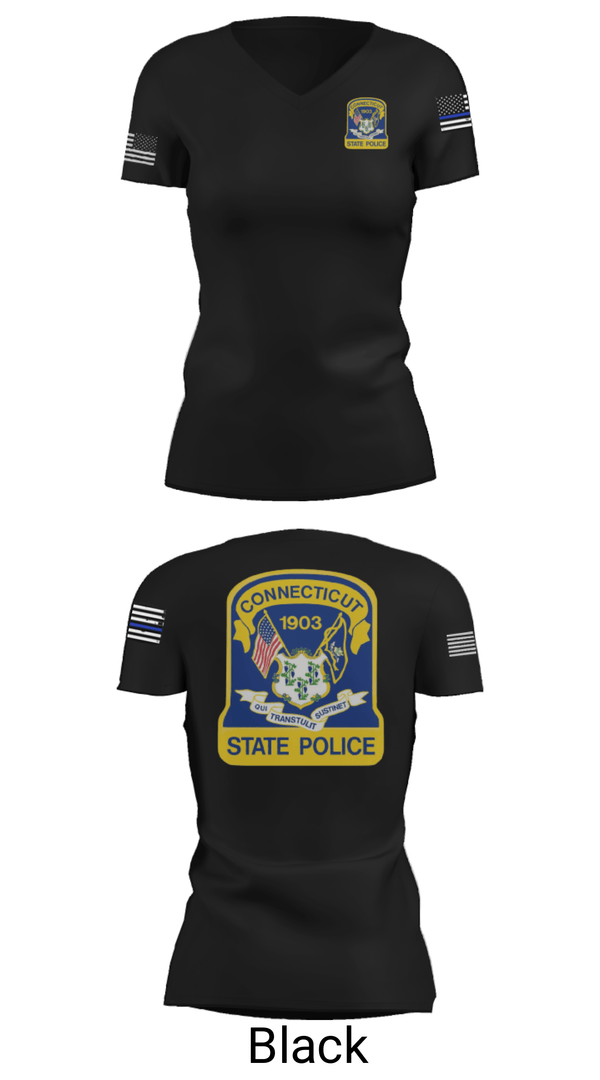 Women's Short Sleeve Vneck Shirt, , Police, Teamtime, Team time, sublimation, custom sports apparel, team uniforms, spirit wear, spiritwear, sports uniforms, custom shirts, team store, custom team store, fundraiser sports, apparel fundraiser