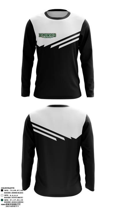 Kingwood park 11345833 Long Sleeve Performance Shirt - 1