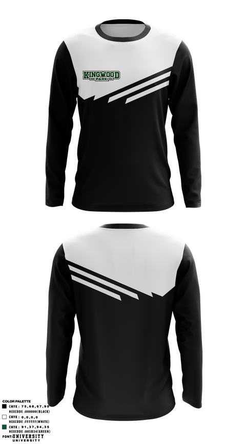 Long Sleeve Performance Shirt, Kingwood park, Cross Country, Teamtime, Team time, sublimation, custom sports apparel, team uniforms, spirit wear, spiritwear, sports uniforms, custom shirts, team store, custom team store, fundraiser sports, apparel fundraiser