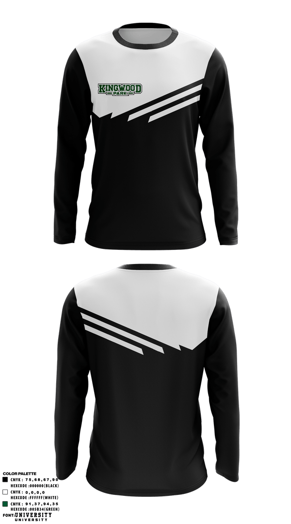 Long Sleeve Performance Shirt, Kingwood park, Cross Country, Teamtime, Team time, sublimation, custom sports apparel, team uniforms, spirit wear, spiritwear, sports uniforms, custom shirts, team store, custom team store, fundraiser sports, apparel fundraiser