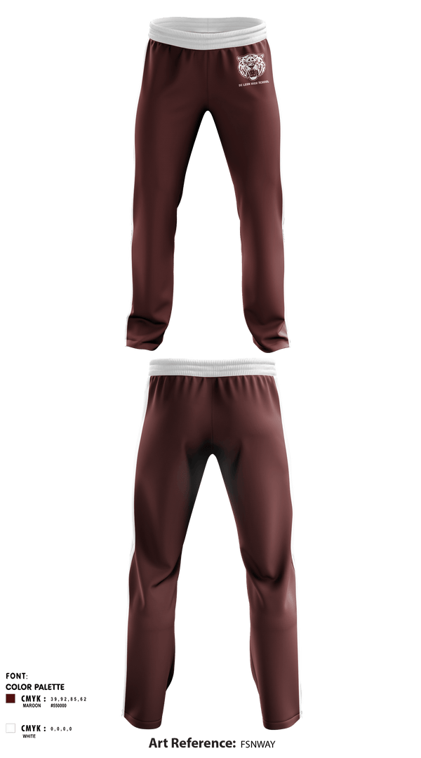 Sweatpants, De Leon High School, Spirit Store, Teamtime, Team time, sublimation, custom sports apparel, team uniforms, spirit wear, spiritwear, sports uniforms, custom shirts, team store, custom team store, fundraiser sports, apparel fundraiser