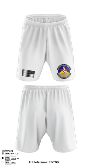 Athletic Shorts With Pockets, 18 Medical Support Squadron, Air Force, Teamtime, Team time, sublimation, custom sports apparel, team uniforms, spirit wear, spiritwear, sports uniforms, custom shirts, team store, custom team store, fundraiser sports, apparel fundraiser