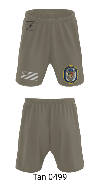 USS Detroit 43379409 Athletic Shorts With Pockets - 29