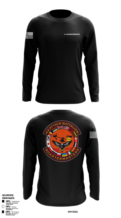 4-4 AB, S4 38359705 Long Sleeve Performance Shirt - 49