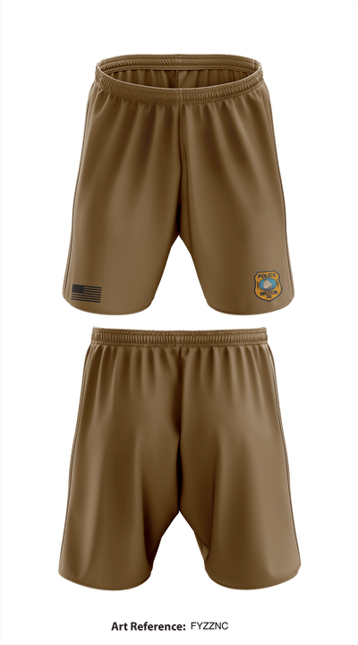 Milton Police Department 34508245 Athletic Shorts With Pockets - 2