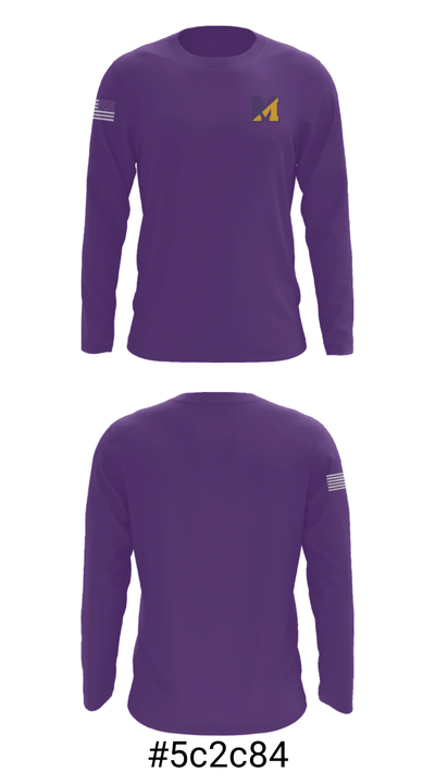 Mount Saint Joseph Academy Golf 9162226 Long Sleeve Performance Shirt - 18
