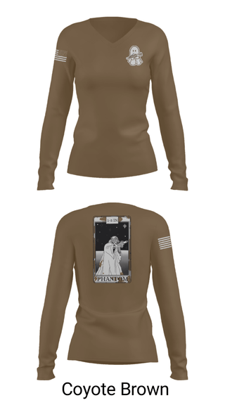 Women's Long Sleeve Vneck Shirt, , Army, Teamtime, Team time, sublimation, custom sports apparel, team uniforms, spirit wear, spiritwear, sports uniforms, custom shirts, team store, custom team store, fundraiser sports, apparel fundraiser