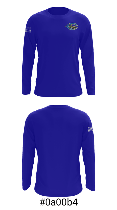 Cumberland High School 60487163 Long Sleeve Performance Shirt - 18