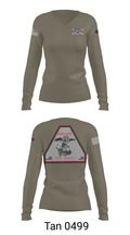 3-71 Cav 93669084 Women's Long Sleeve V-neck Shirt - 40