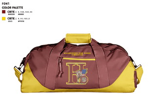Duffle Bag, Hillsborough High School Gymnastics, Spirit Store, Teamtime, Team time, sublimation, custom sports apparel, team uniforms, spirit wear, spiritwear, sports uniforms, custom shirts, team store, custom team store, fundraiser sports, apparel fundraiser