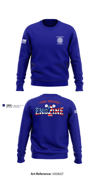 Crew Neck Sweatshirt, , Fire Department, Teamtime, Team time, sublimation, custom sports apparel, team uniforms, spirit wear, spiritwear, sports uniforms, custom shirts, team store, custom team store, fundraiser sports, apparel fundraiser