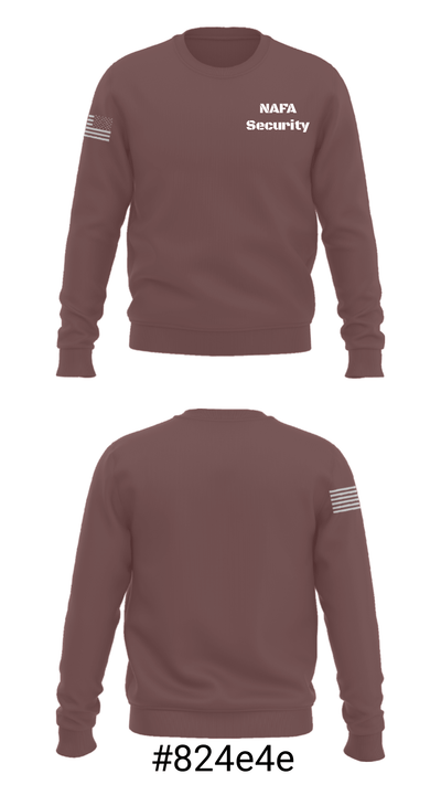 NAFA Security 34398542 Crew Neck Sweatshirt - 7