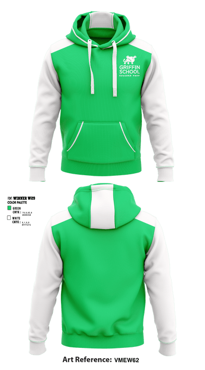 Griffin School 93424450 Hoodie - 1