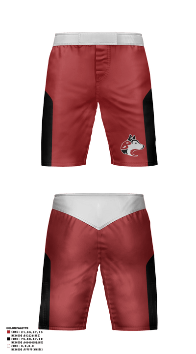 Benzie Central High School Wrestling 6539226 Fight Shorts - 1