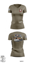USS Montana 25481522 Women's Short Sleeve V-neck Shirt - 50