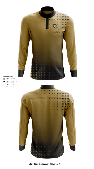 Quarter Zip Jacket, Northeast Metropolitan Regional Technical Vocational High School Basketball, Men's Basketball, Teamtime, Team time, sublimation, custom sports apparel, team uniforms, spirit wear, spiritwear, sports uniforms, custom shirts, team store, custom team store, fundraiser sports, apparel fundraiser