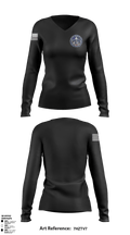 PBPA Unit 6 40952871 Women's Long Sleeve V-neck Shirt - 1
