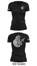 B co, 541st DSSB 85090583 Women's Short Sleeve V-neck Shirt - 22