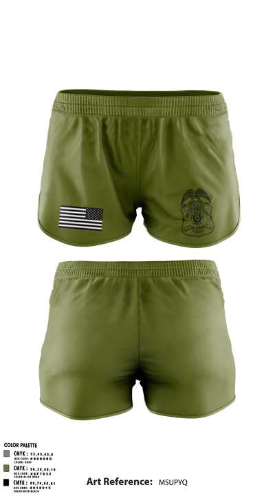 Hillsboro Police Department 31441057 Ranger Panties - 5