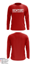 Newport High School Cross Country 52186865 Long Sleeve Performance Shirt - 3