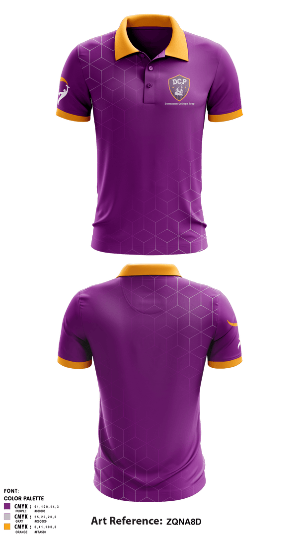 Short Sleeve Performance Polo, Downtown College Prep - Alum Rock Middle School, Spirit Store, Teamtime, Team time, sublimation, custom sports apparel, team uniforms, spirit wear, spiritwear, sports uniforms, custom shirts, team store, custom team store, fundraiser sports, apparel fundraiser