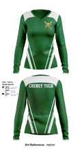 Cheney Tech 97050892 Women's Long Sleeve V-neck Shirt - 1