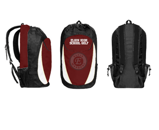 Gear Bag, Elgin High School Golf, Golf, Teamtime, Team time, sublimation, custom sports apparel, team uniforms, spirit wear, spiritwear, sports uniforms, custom shirts, team store, custom team store, fundraiser sports, apparel fundraiser
