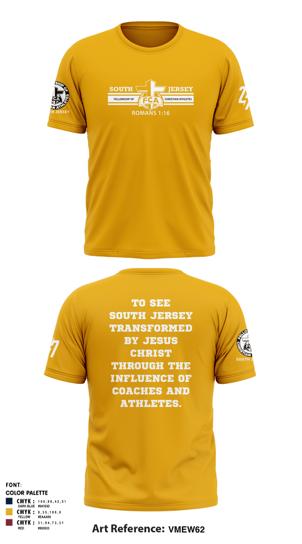 Short Sleeve Performance Shirt, FCA ( Fellowship of Christian Athletes ) South Jersey, Spirit Store, Teamtime, Team time, sublimation, custom sports apparel, team uniforms, spirit wear, spiritwear, sports uniforms, custom shirts, team store, custom team store, fundraiser sports, apparel fundraiser