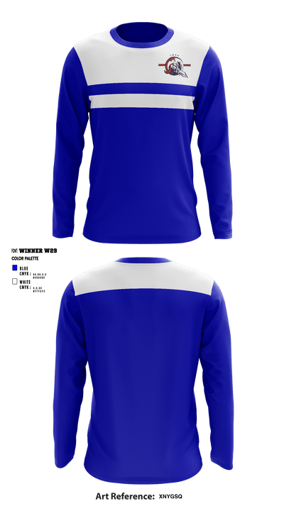 Indiana Math & Science Academy North High School 44587398 Long Sleeve Performance Shirt - 1