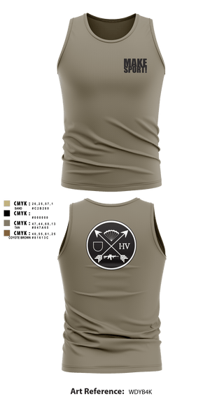 Tank Top, , Army, Teamtime, Team time, sublimation, custom sports apparel, team uniforms, spirit wear, spiritwear, sports uniforms, custom shirts, team store, custom team store, fundraiser sports, apparel fundraiser