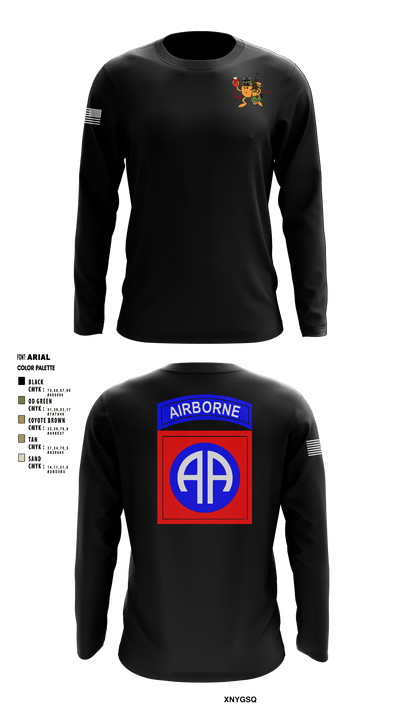1BCT Medics 92480155 Long Sleeve Performance Shirt - 1
