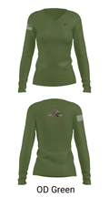 294th  Maintenance 26842643 Women's Long Sleeve V-neck Shirt - 40
