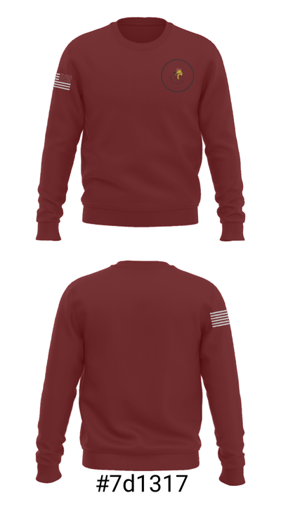 Jefferson Middle School Basketball 17635187 Crew Neck Sweatshirt - 16