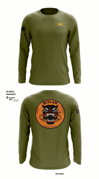 HHC 1-635TH AR 81955696 Long Sleeve Performance Shirt - 2
