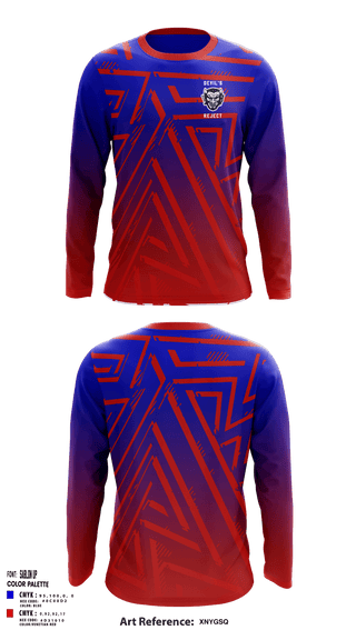 Long Sleeve Performance Shirt, Devils Rejects, Men's Lacrosse, Teamtime, Team time, sublimation, custom sports apparel, team uniforms, spirit wear, spiritwear, sports uniforms, custom shirts, team store, custom team store, fundraiser sports, apparel fundraiser