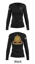 382nd CSSB 66174892 Women's Long Sleeve V-neck Shirt - 38