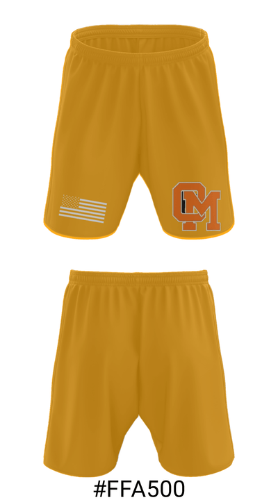 Oakland Mills High School Basketball 60774765 Athletic Shorts With Pockets - 15