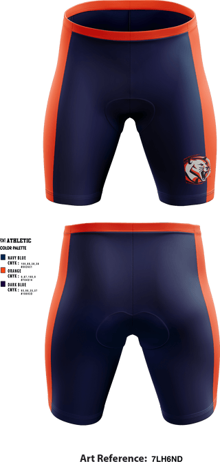 Men's Compression Shorts, Cougars, Wrestling, Teamtime, Team time, sublimation, custom sports apparel, team uniforms, spirit wear, spiritwear, sports uniforms, custom shirts, team store, custom team store, fundraiser sports, apparel fundraiser