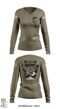Narcotics Task Force 49411271 Women's Long Sleeve V-neck Shirt - 50