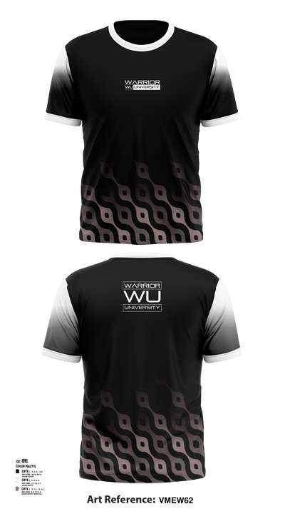 Warrior University 35293904 Short Sleeve Performance Shirt - 1