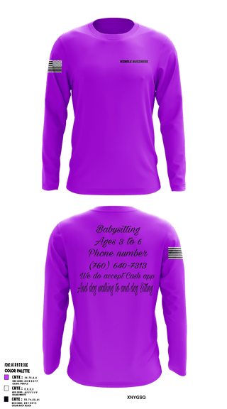 Long Sleeve Performance Shirt, Windle Business, , Teamtime, Team time, sublimation, custom sports apparel, team uniforms, spirit wear, spiritwear, sports uniforms, custom shirts, team store, custom team store, fundraiser sports, apparel fundraiser